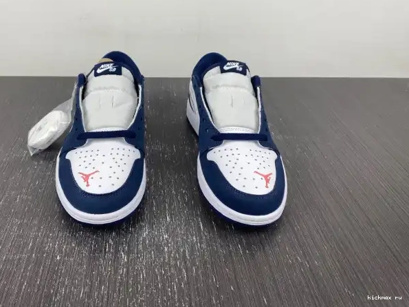 Rep Kickmax Jordan Midnight Navy SB 1 Low CJ7891-400 0322